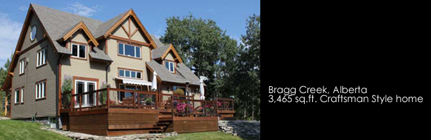 Samuelson Timberframe Design - Calgary, Bragg Creek Craftsman Style