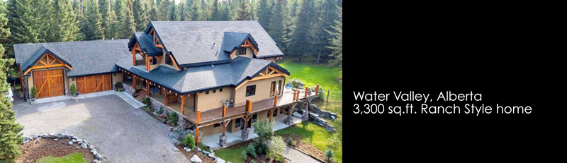 Samuelson Timberframe Design - Calgary, Alberta ranch style timber frame