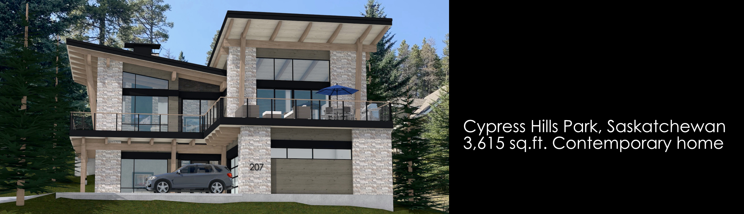 Samuelson Timberframe Design Inc - West Coast Contemporary Timberframe Mountain Modern Saskatchewan