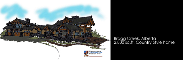 Samuelson Timberframe Design - timber frame country ranch